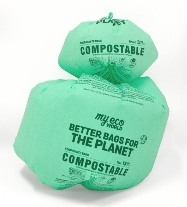 MyEcoWorld 3-gallon Compostable Food Waste Bag, 150-count