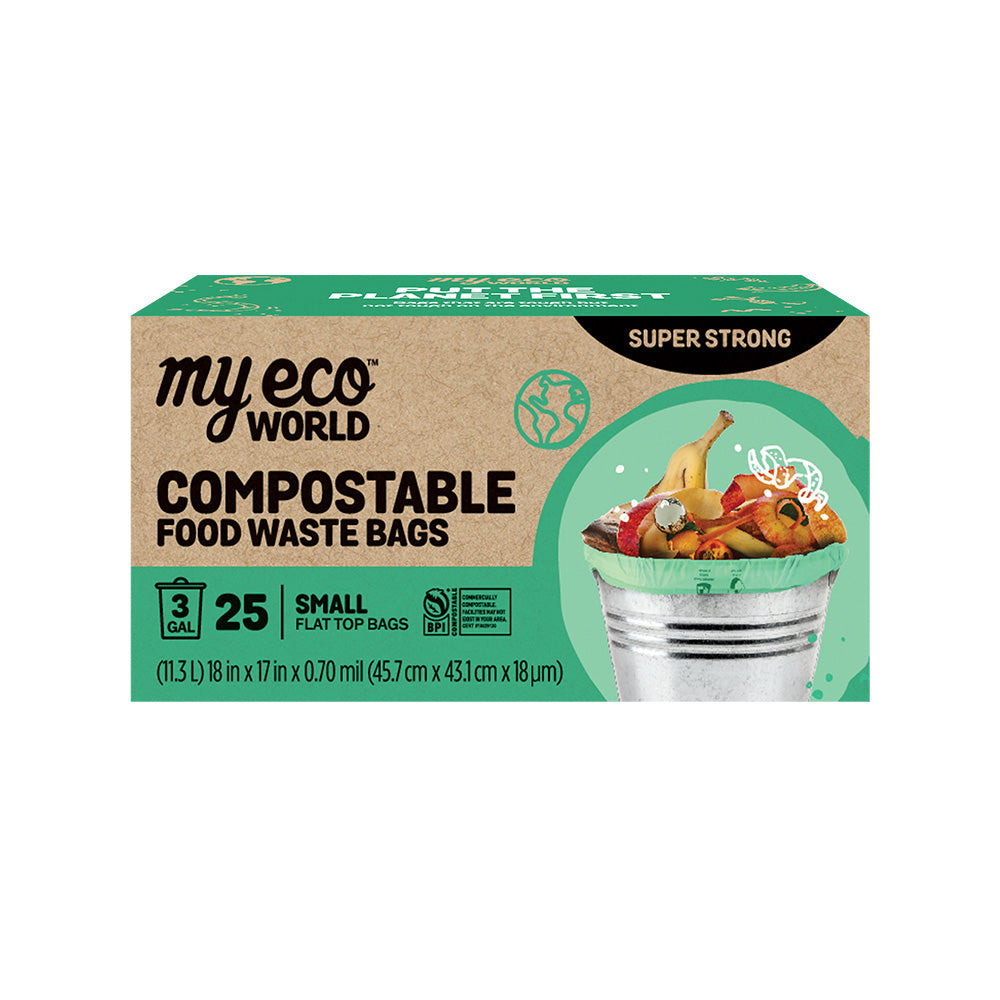 MyEcoWorld 3 Gal Food Waste Bin Liners