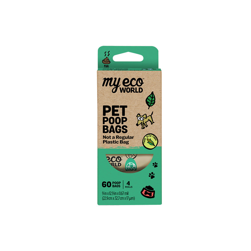 MyEcoWorld 4 Roll Pet Poop Bags